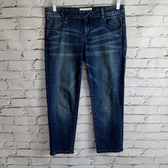 BCBGeneration Embellished Jeans Capris Size 26 - Picture 4 of 11